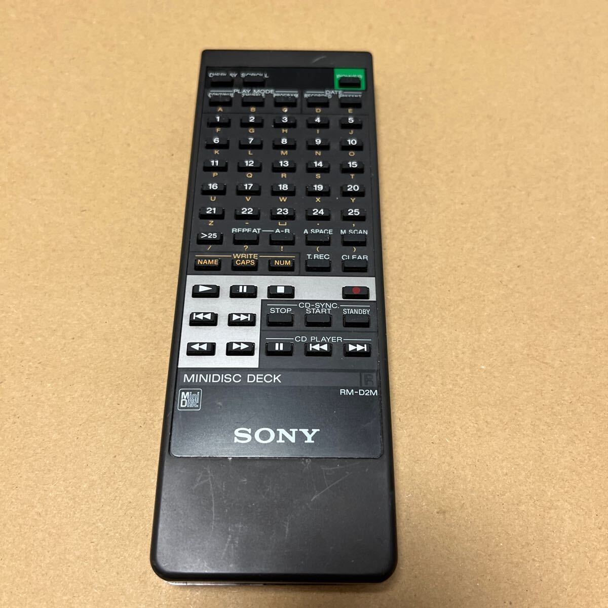 リモコンの出品　　SONY RM-D2M ソニー
