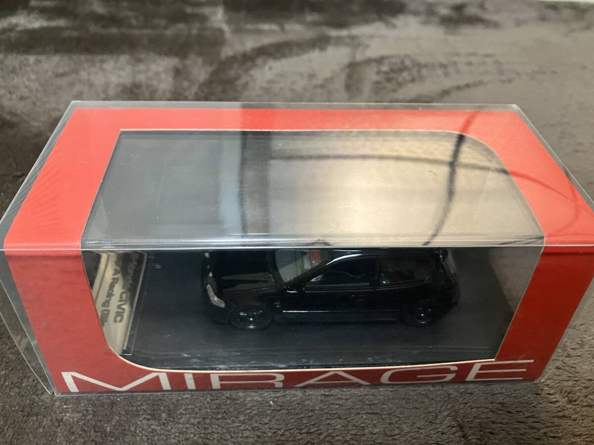 HPI 1/43 #8468 ホンダシビック グループA レーシング ブラック Honda Civic Group A Racing