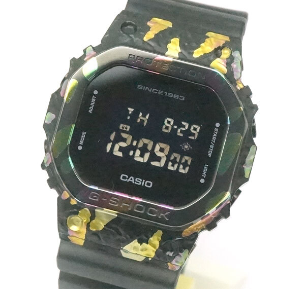中古 良品 CASIO カシオ Gショック 40周年記念モデル メンズ 腕時計 クォーツ GM-5640GEM-1JR
