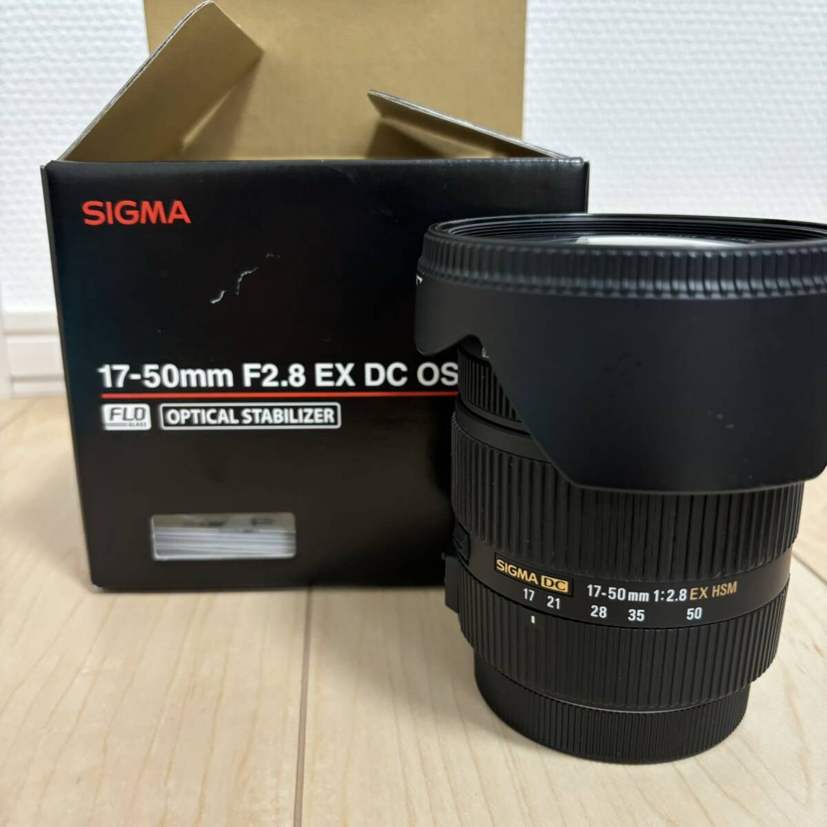 【動作確認済】SIGMA シグマ ズームレンズ 17-50mm F2.8 EX DC OS キャノン canon