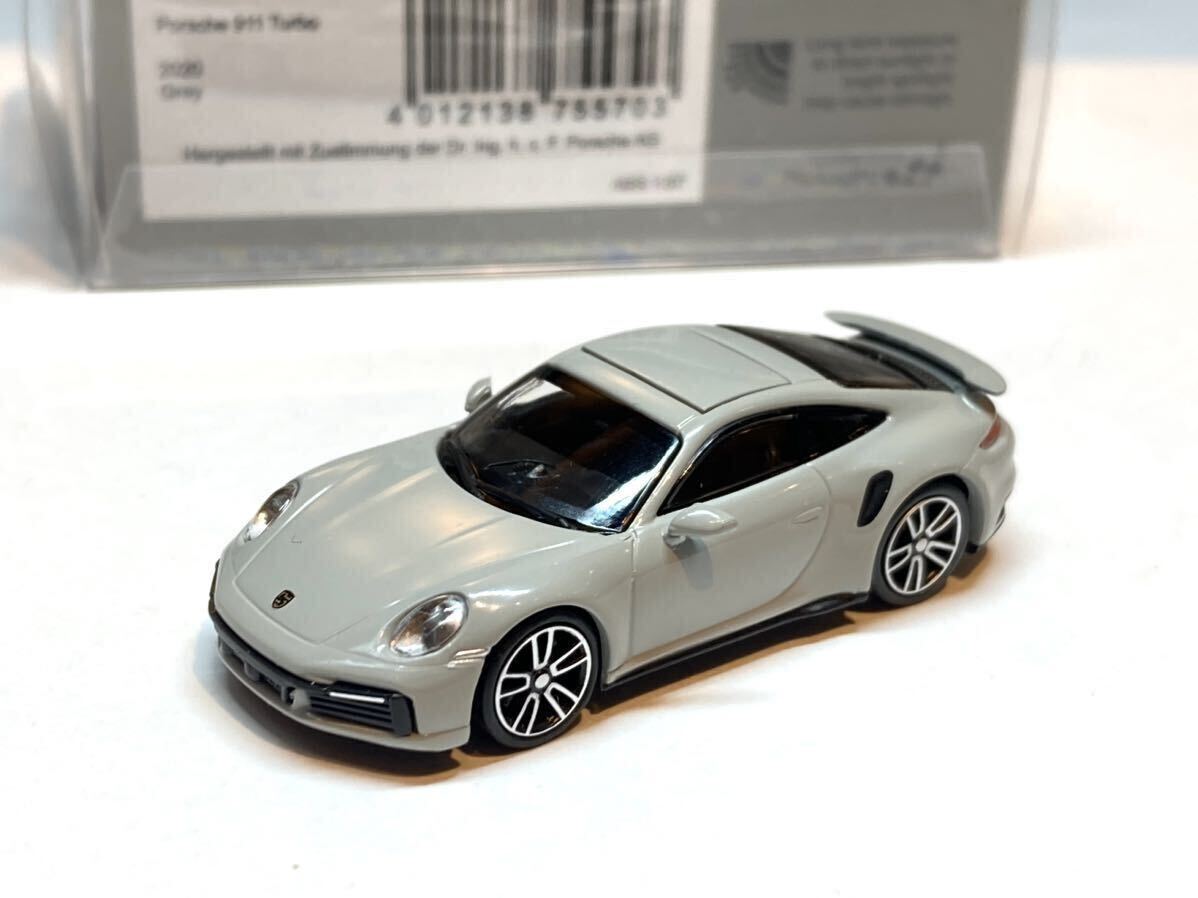 Minichamps Porsche 911 (992) Turbo ポルシェ ターボ クレヨン 1/87