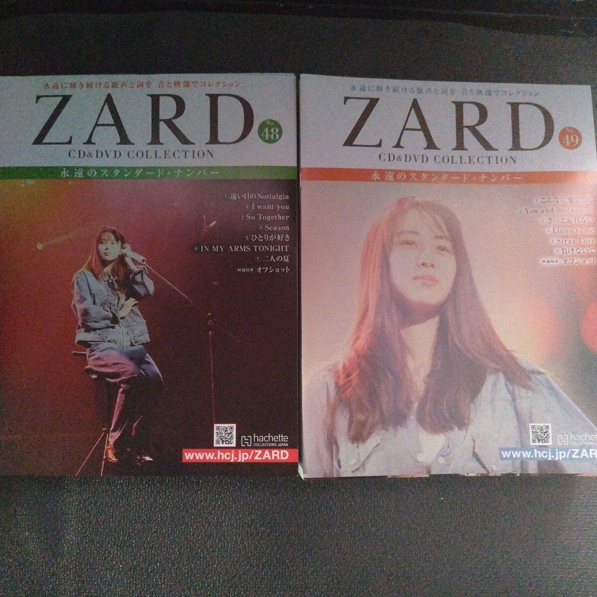 ZARD CD&DVD COLLECTION 永遠のスタンダード ナンバー 48 49