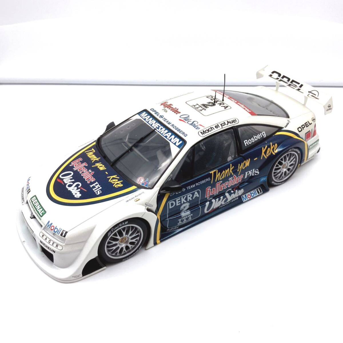 超希少ミニチャンプス(UTモデル)オペルチームロズベルグDTM仕様1/18