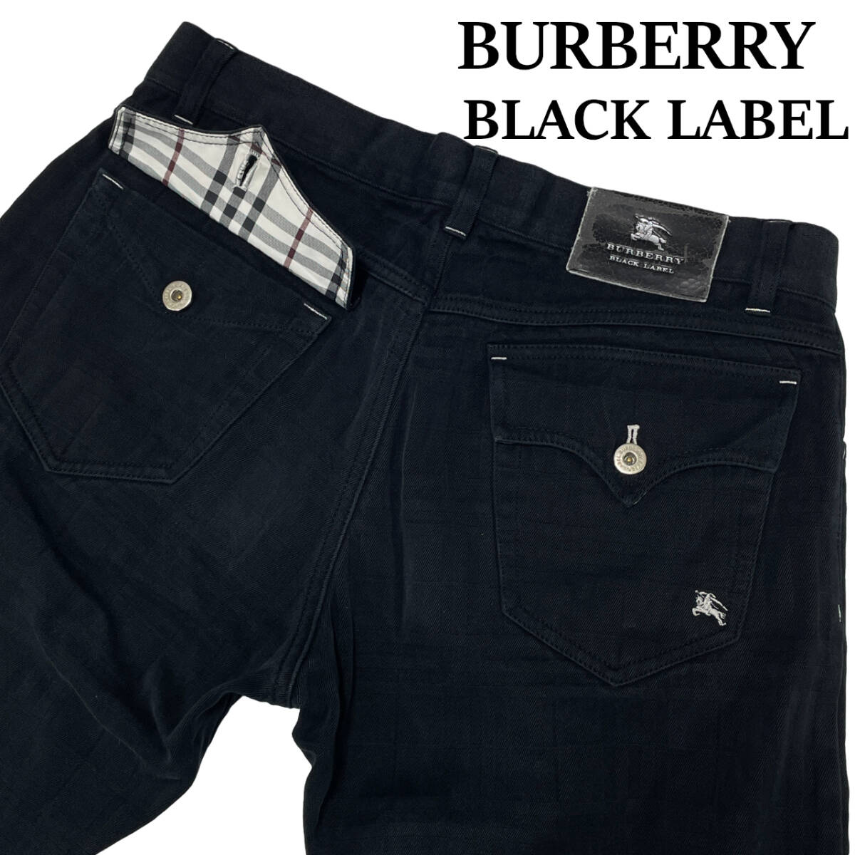 BURBERRY Black Label BMS08 76 (約82cm W32相当) ノバチェック BURBERRY Black Label BMS08 76 (約82cm W32相当) ノバチェック