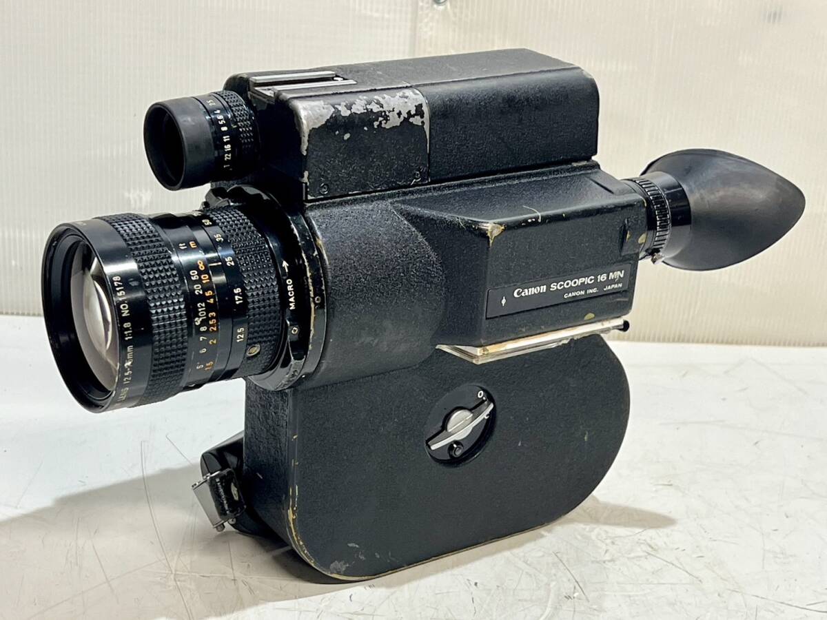 Canon SCOOPIC 16 MN LENS C-16 12.5-75mm 1:1.8 カメラ