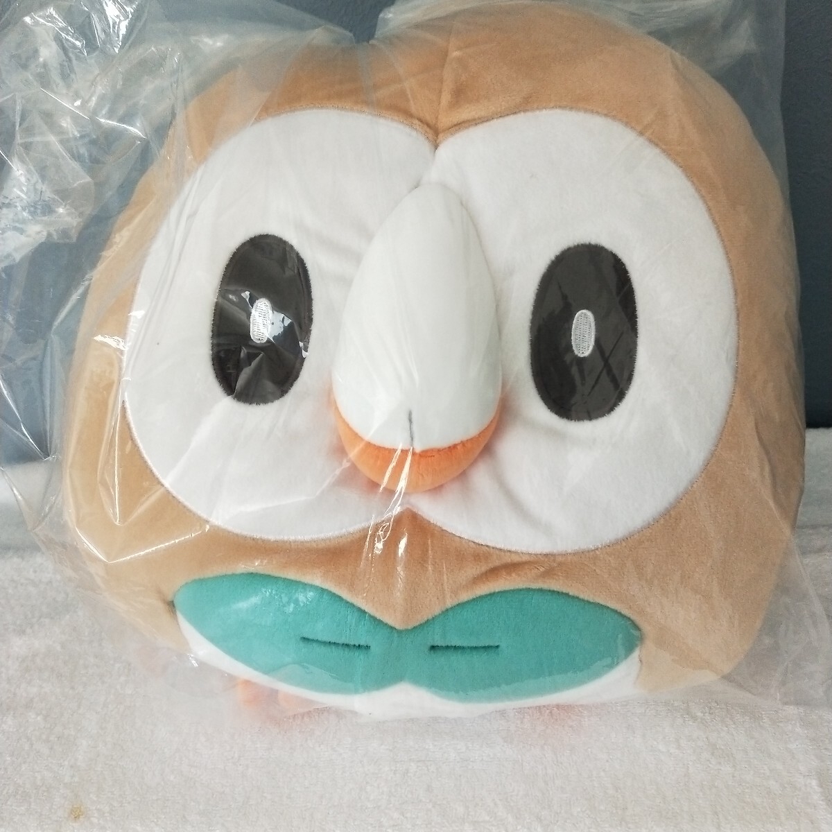 ポケモン　等身大　モクロー　もっちりまんまるクッション　ぬいぐるみ　クッション　抱き枕　ポケモンセンター