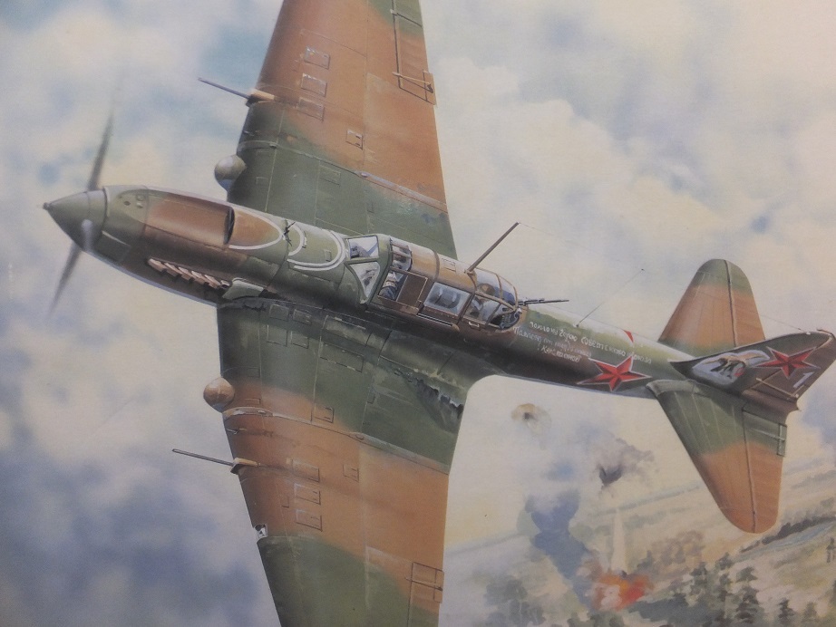 レジン製パイロット等おまけ付 生産休止 未使用美品 ホビーボス 1/32 Il-2M3 シュトルモビク複座型 未組立キット