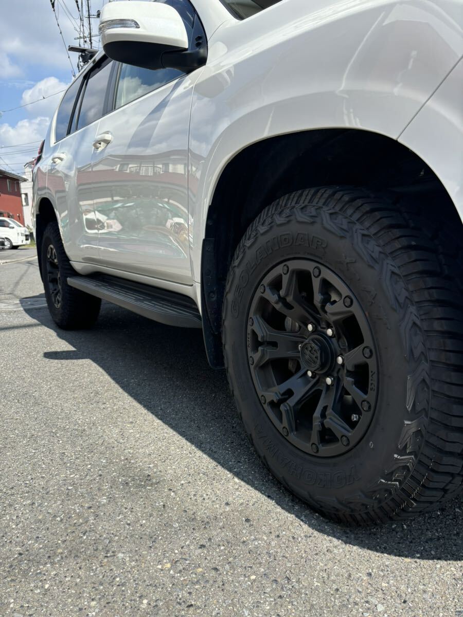 クリムソン MG ゴーレム ヨコハマ GEOLANDAR ジオランダー X-AT 265/70R17 中古美品　プラド　ハイラックス　4本セット
