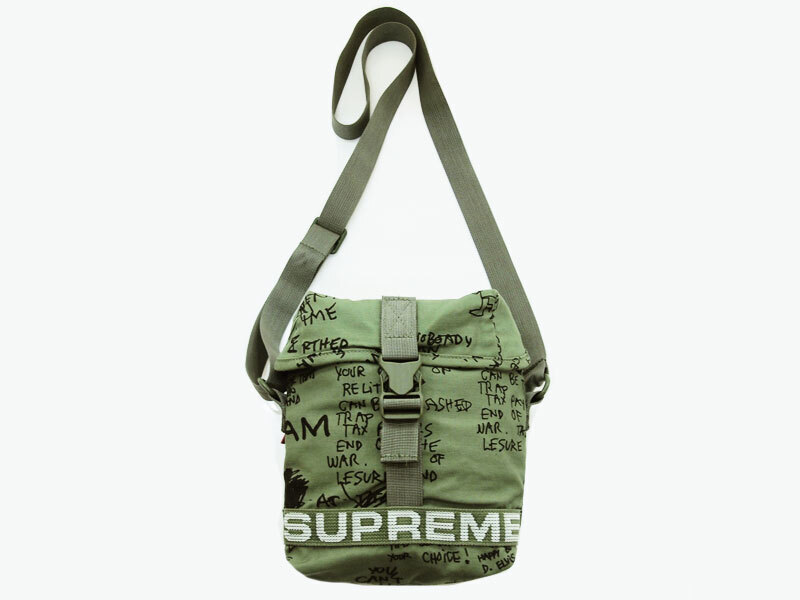 新品 23SS Supreme Field Side Bag フィールド サイドバッグ ショルダーバッグ ポーチ Olive Gonz シュプリーム F