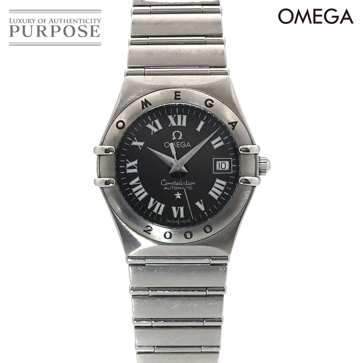 オメガ OMEGA コンステレーション ミレニアム 1594 50 2000年限定モデル レディース 腕時計 デイト 自動巻き constellation 90244997