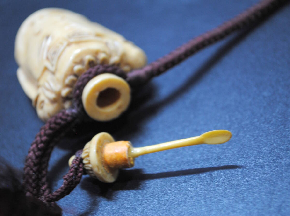 [ прямые продажи магазин ] камень видеть netsuke большой .... гравюра печать .. предмет маленький . полимер?. слоновая кость способ China старый дом магазин .