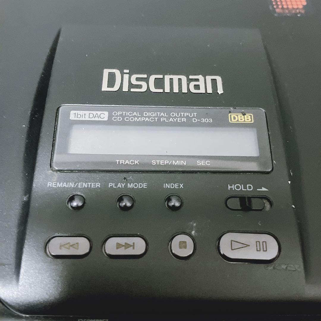 希少・再生可】ソニー CDプレーヤー D-303 Discman 現状品 SONY 希少・再生可】ソニー CDプレーヤー D-303 Discman 現状品 SONY
