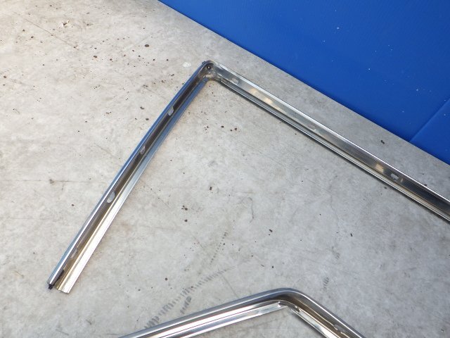 【C】トヨタ純正 メッキモール ドアモール サイドモール セット 62951-22070右/運転席 GX51 スーパールーセント クレスタ 旧車 当時物_画像8