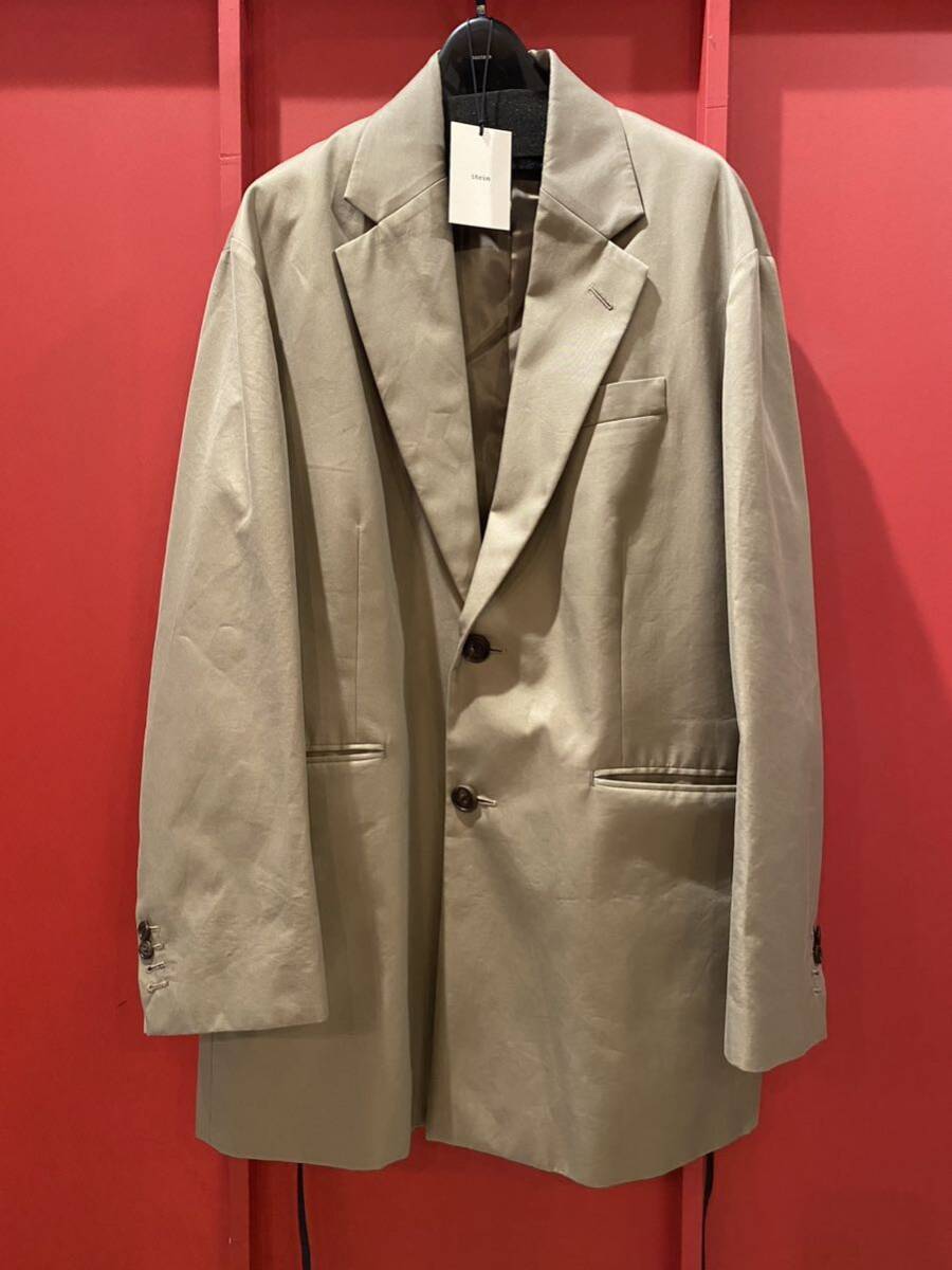stein シュタイン 22SS Oversized Long Tailored Jacket ST.347 stein シュタイン 22SS Oversized Long Tailored Jacket ST.347