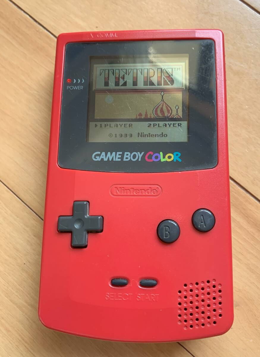 ニンテンドーGAMEBOY赤★USED★テトリス付