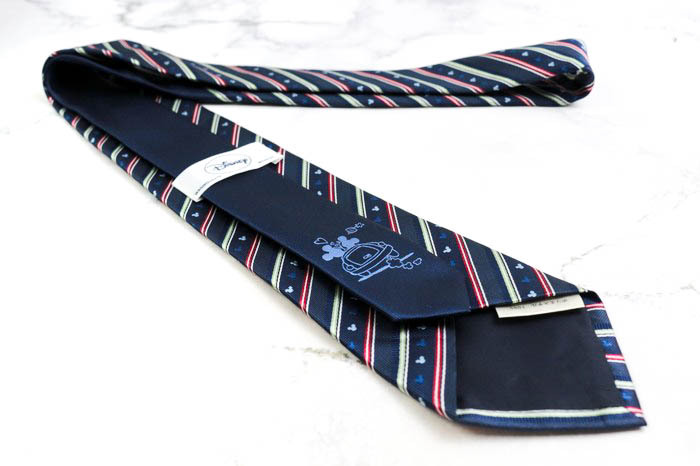  Disney бренд галстук Mickey minnie полоса рисунок герой рисунок PO мужской темно-синий Disney