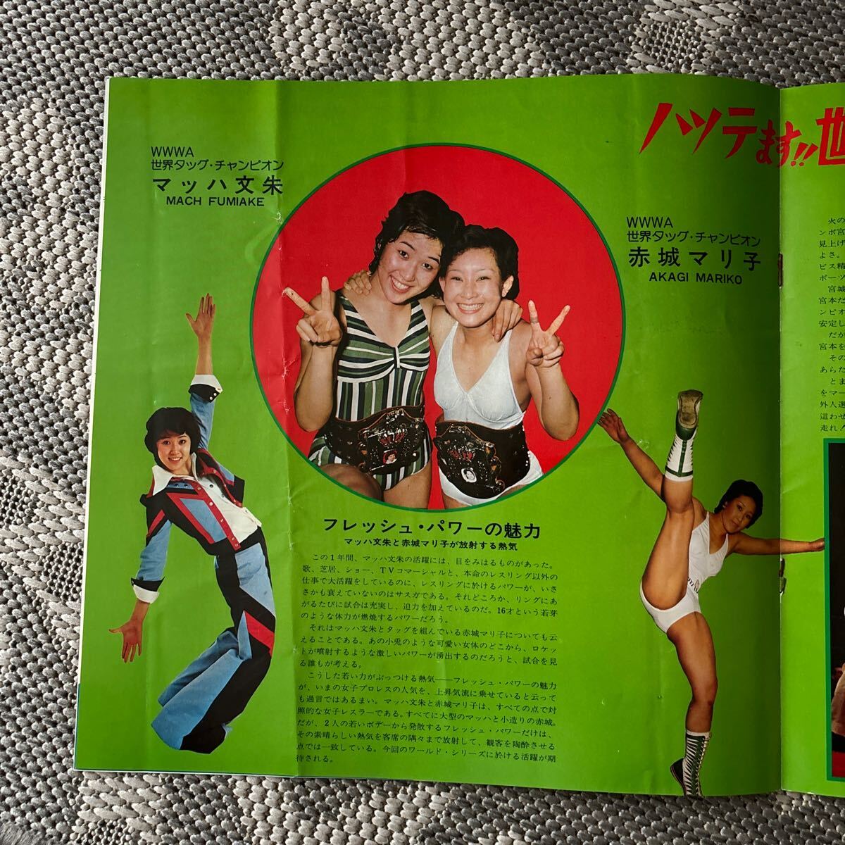 Yahoo!オークション - 全日本女子プロレス 第一回ワールドリーグ Yahoo!オークション - 全日本女子プロレス 第一回ワールドリーグ