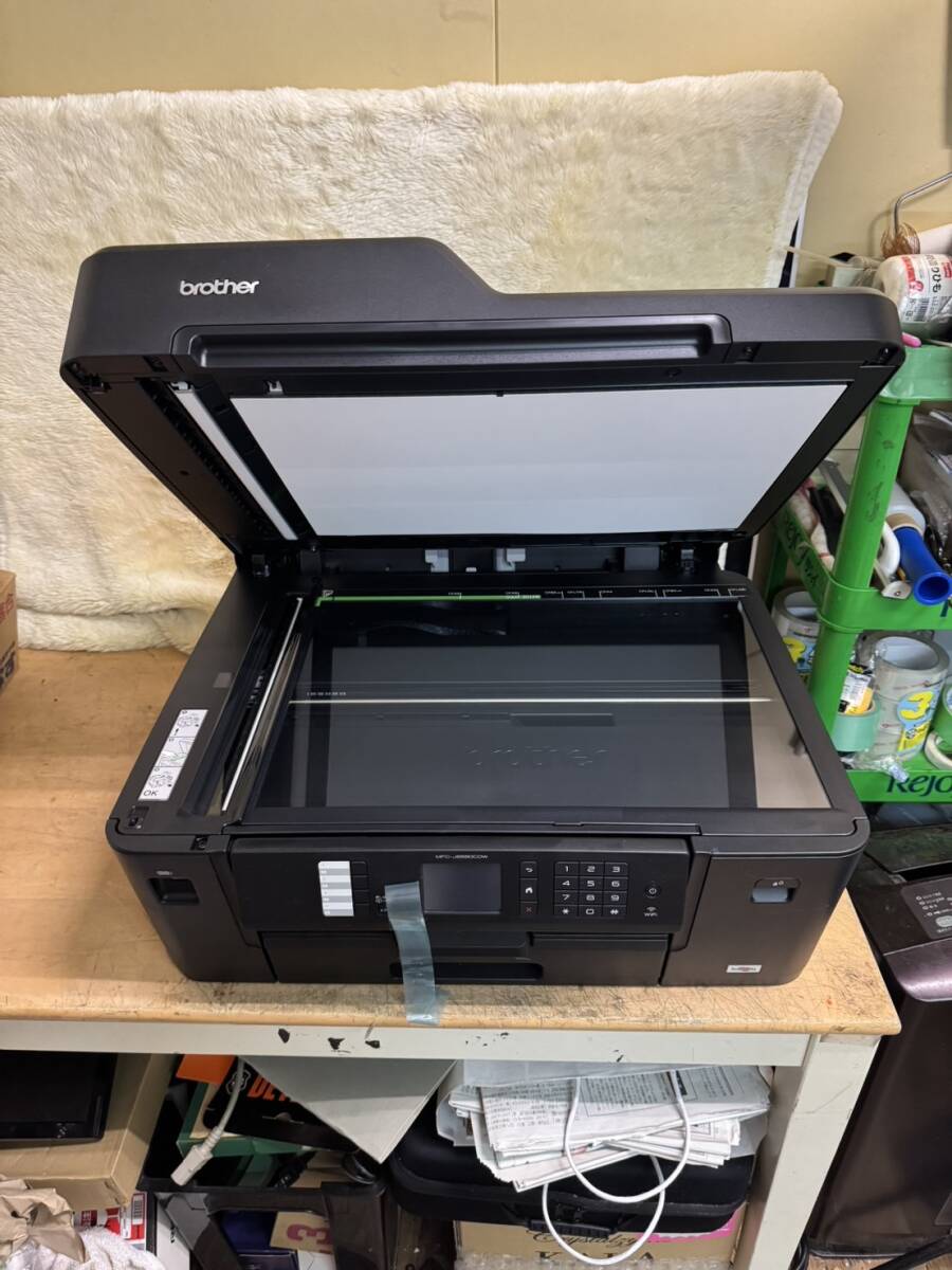 未使用 brother インクジェット複合機 MFC-J6580CDW 簡単な通電確認