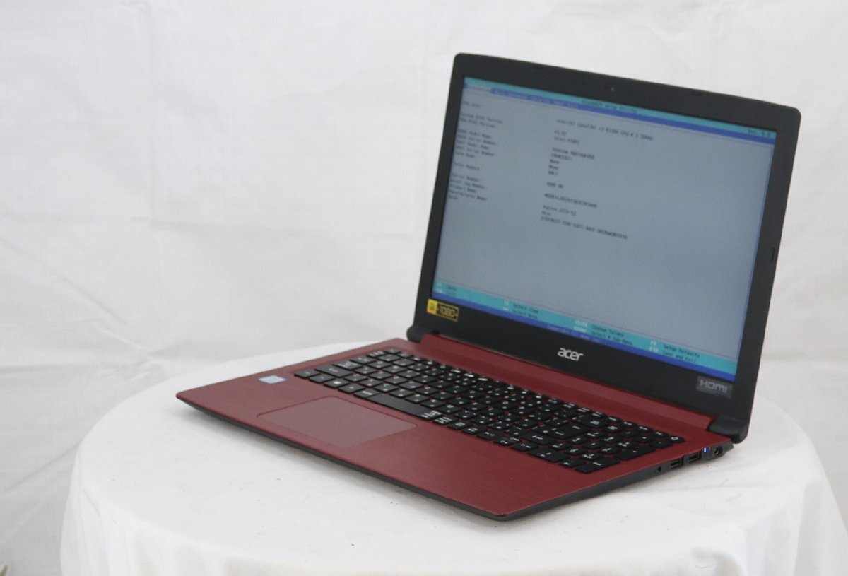 acer A315-53-N34D/RF Aspire　Core i3 8130U 2.20GHz 4GB 500GB■現状品