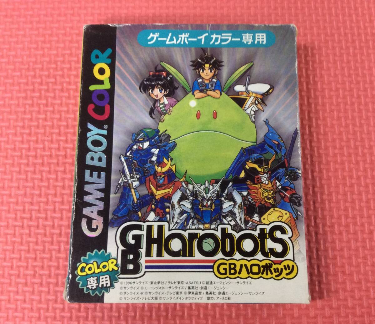 GM5188/60/0 GBカラーソフト GBハロボッツ 育成RPG 機動戦士