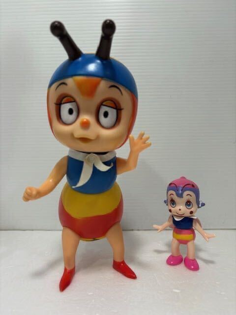 大きい★中嶋製★ナカジマ★みなしごハッチ★昭和レトロ★ソフビ人形 ２１．０ｃｍ １３５ｇ 初期放映当時物 タツノコプロ 昆虫物語 現状
