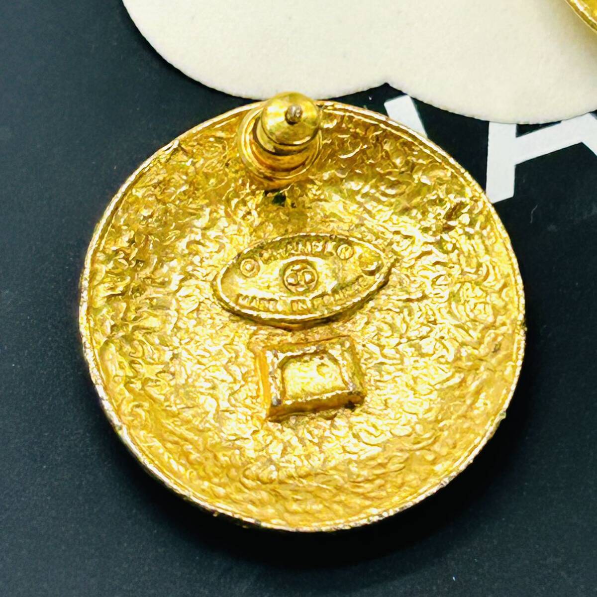 希少 CHANEL シャネル ヴィンテージ ピアス ココマーク ゴールド 希少 CHANEL シャネル ヴィンテージ ピアス ココマーク ゴールド