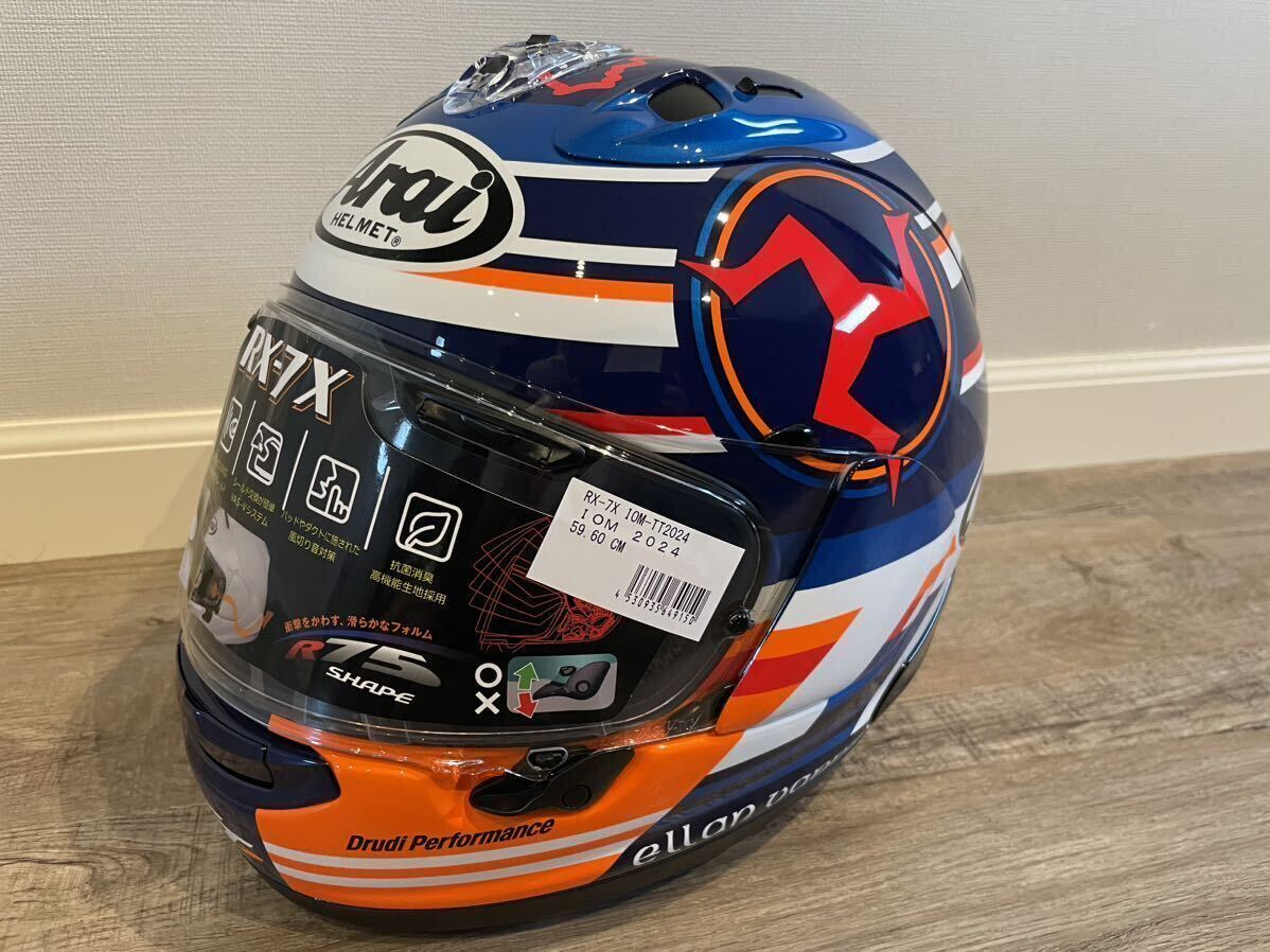 Arai アライ RX-7X IOM-TT2024 ヘルメット 59-60 L