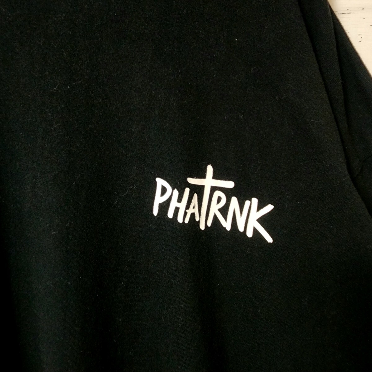 PHATRNK ファットランク Tシャツ 長袖 ロンティー ブラック PHATRNK ファットランク Tシャツ 長袖 ロンティー ブラック