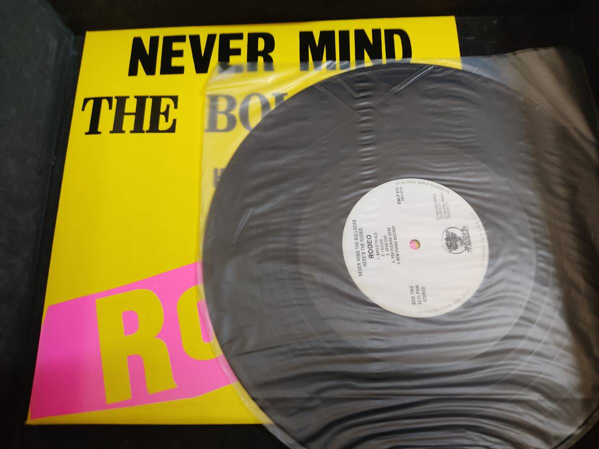 ■Never Mind The Bollocks Here's The Rodeo（600枚限定LP）■検）パンク天国/PUNK/SWANKYS/RIP OFFS/REGISTRATORS/FIRESTARTER/TWEEZERS