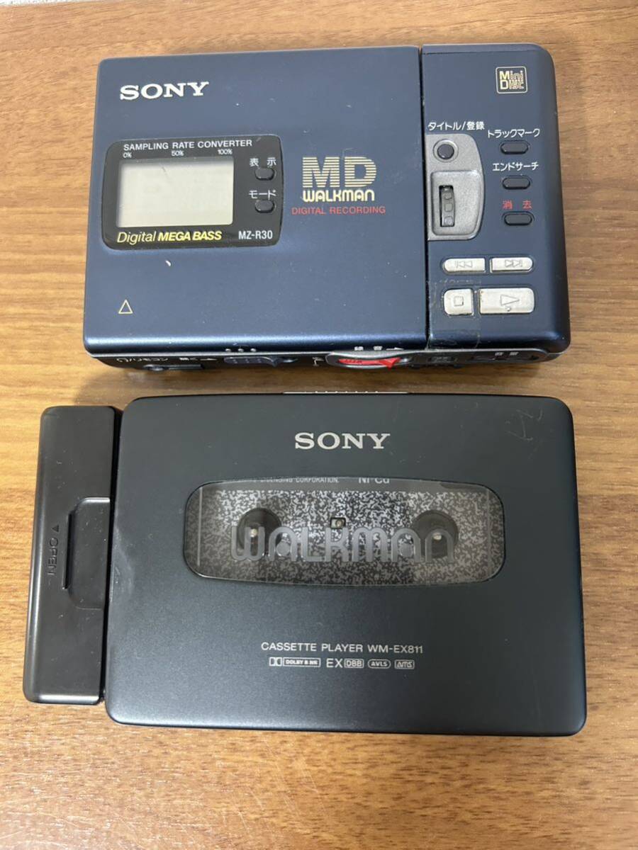 SONY カセットウォークマン MDプレーヤー