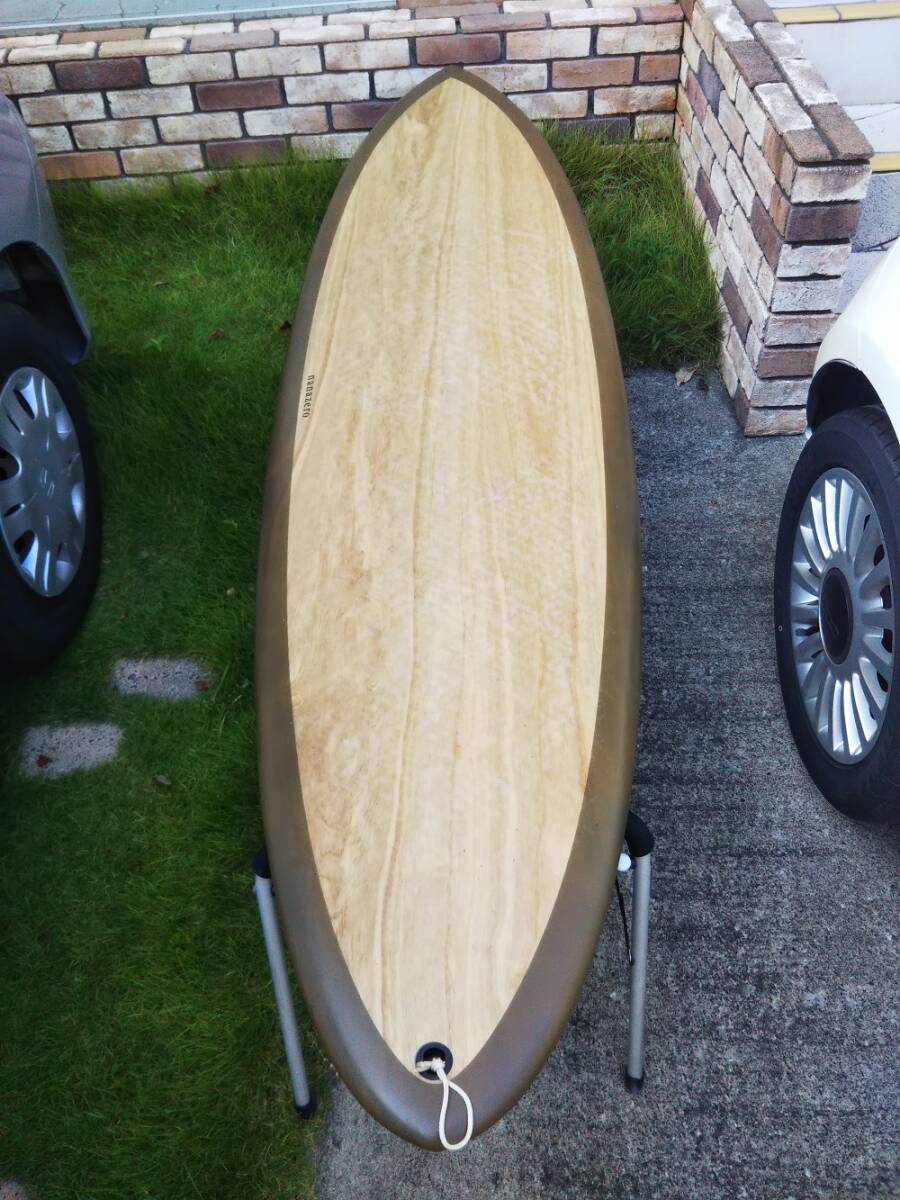 31850円 nanazero WOOD SKIN サーフボード ミッドレングス MID02 31850円 nanazero WOOD SKIN サーフボード ミッドレングス MID02