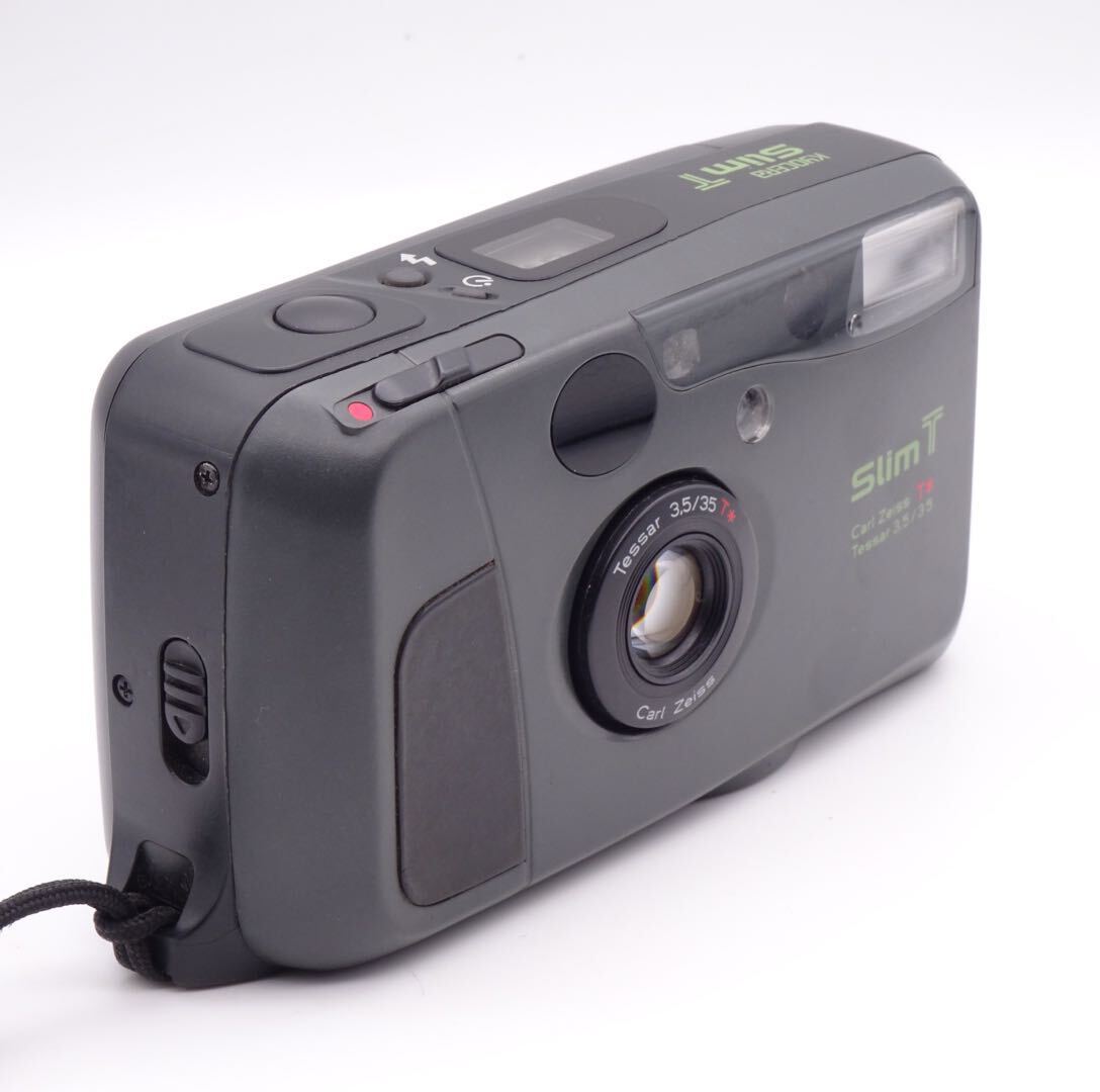 KYOCERA SlimT Carl Zeiss T Tesser3.5/35 コンパクトフィルムカメラ KYOCERA SlimT Carl Zeiss T Tesser3.5/35 コンパクトフィルムカメラ