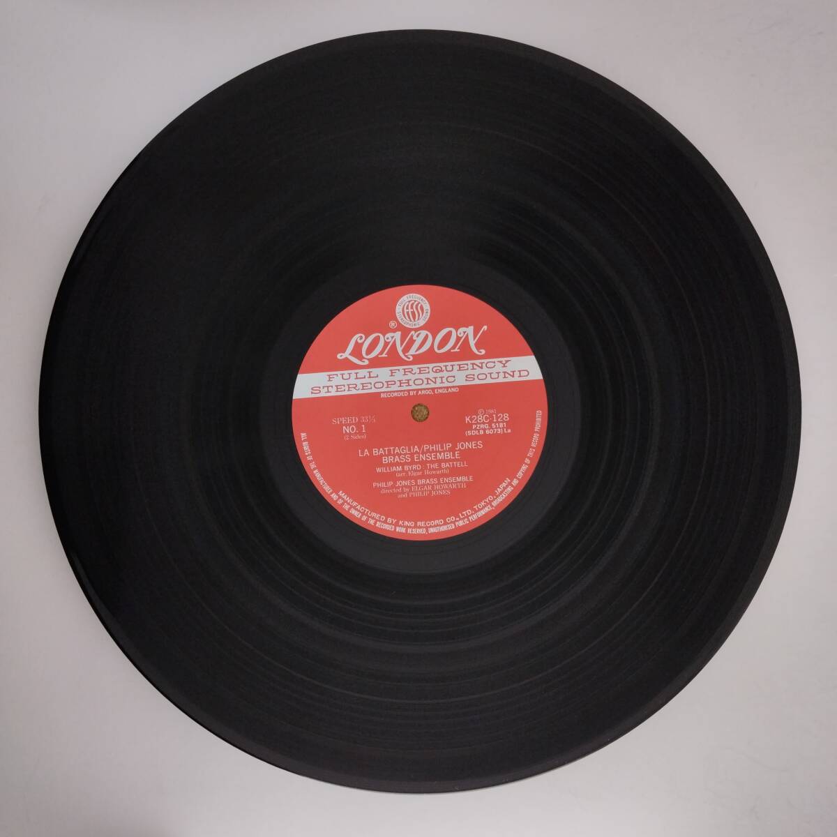  хорошо запись магазин *LP*e Люгер * - wa-s/ Philip * Jones : палец ./ Philip * Jones * латунь * ансамбль * битва .. латунь **C11939