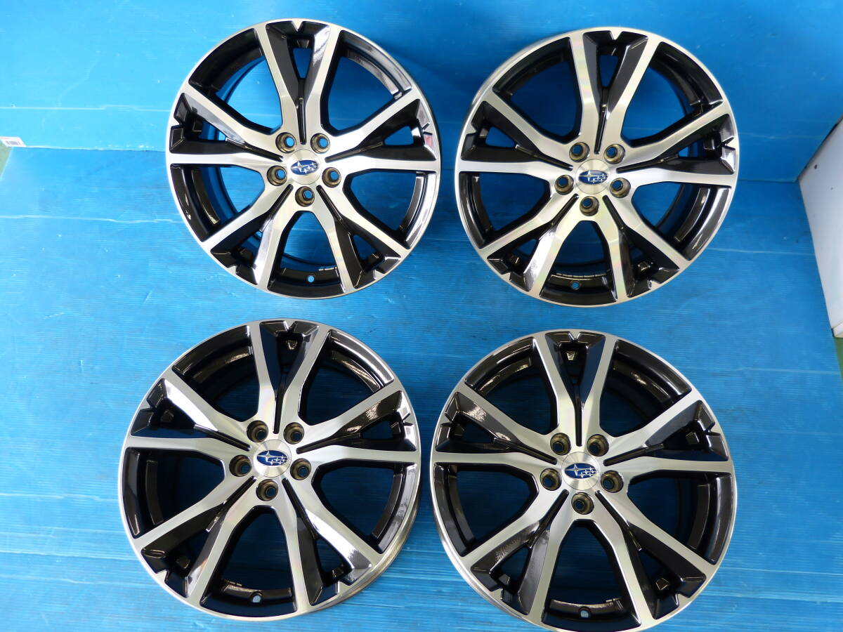 ★ENKEI製 スバル純正17インチアルミホイール★美品!!★17×7j in55 5/100★
