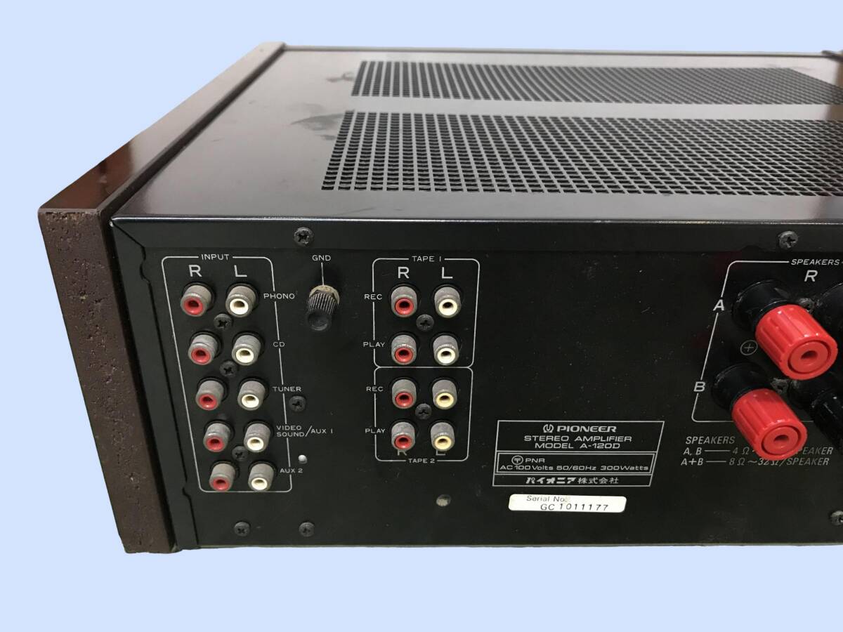 M3630 Pioneer/パイオニア プリメインアンプ A-120D ジャンク品