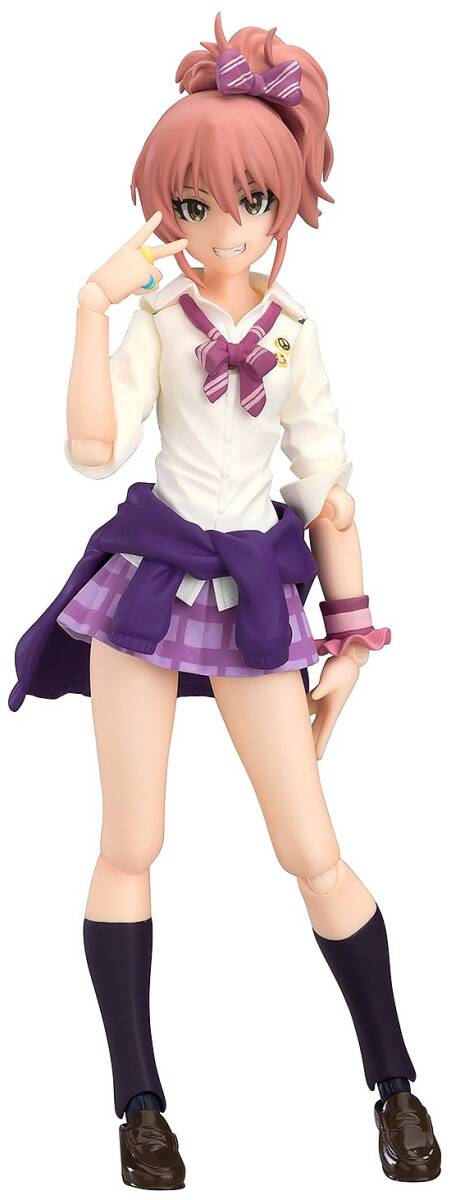 【中古】figma アイドルマスター シンデレラガールズ 城ヶ崎美嘉 346プロダクションver. ノンスケール ABS&PVC製 塗装済み可動フィ