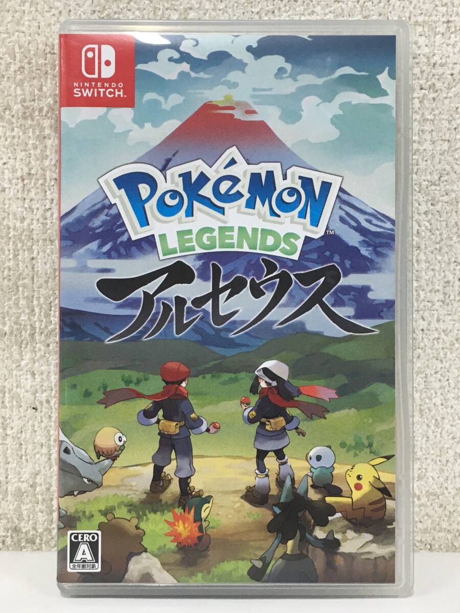 ●○カ211 NINTENDO SWITCH ニンテンドー スイッチ ソフト Pokemon LEGENDS ポケモンレジェンズ アルセウス○●