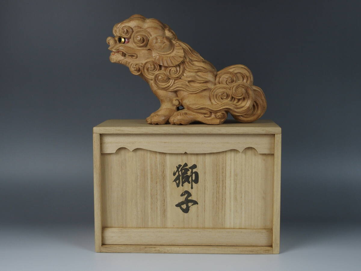 ☆名品【木彫 獅子】唐獅子 宮彫 社寺彫刻 寺社装飾彫刻 曳山 ☆名品【木彫 獅子】唐獅子 宮彫 社寺彫刻 寺社装飾彫刻 曳山