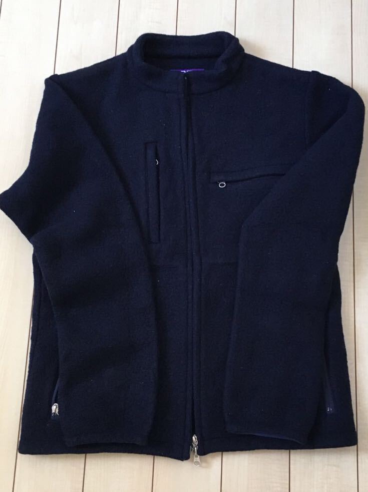 ☆美品ザノースフェイス パープルレーベル ウールジャケットsize Mゴールドウィン国内正規品☆THE NORTH FACE