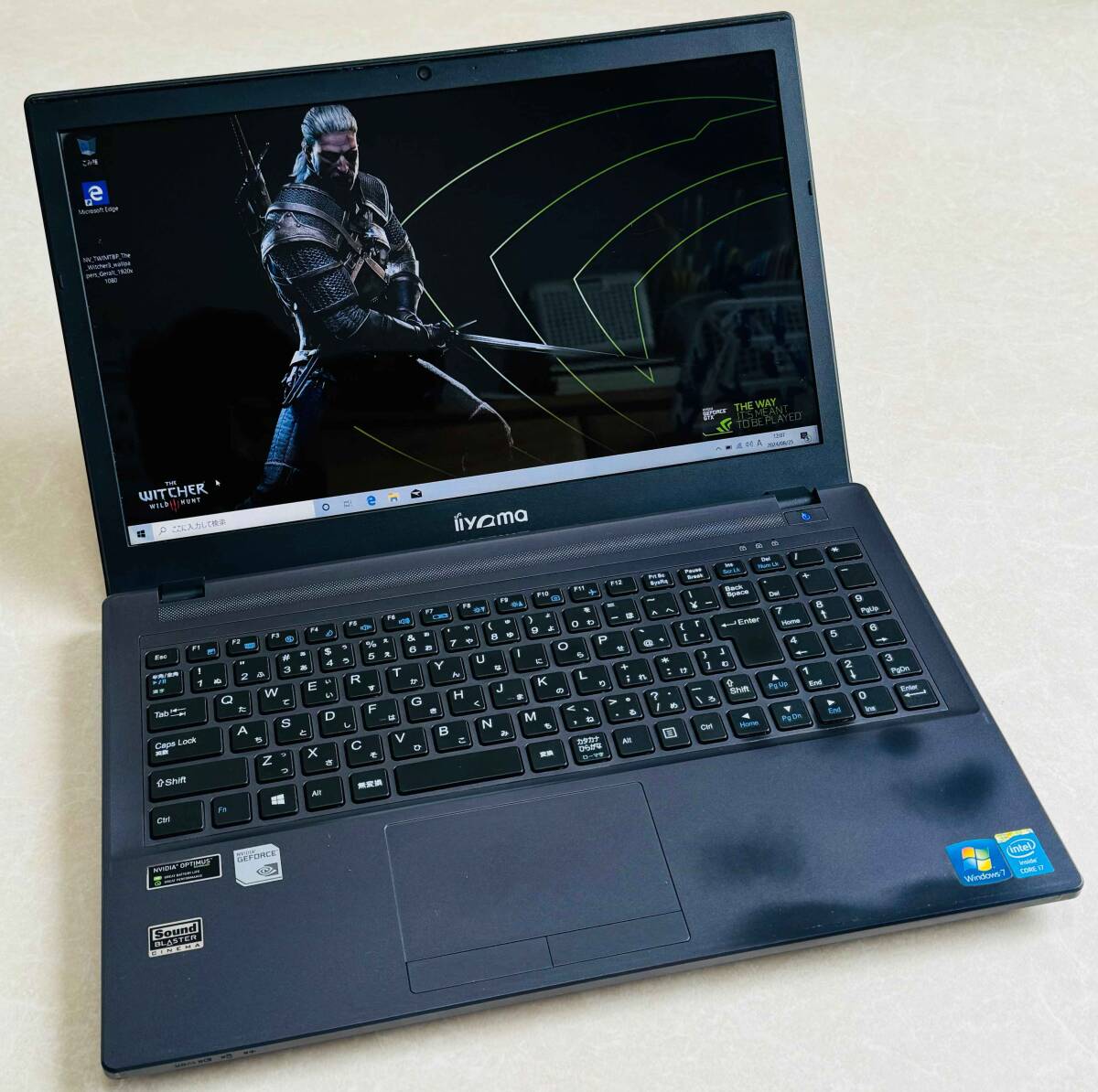 win10 i7-4700MQ GT750Mメモリ8G ゲーミングノートPC