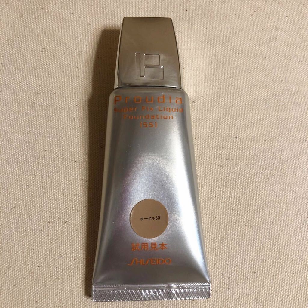 プラウディア スーパーフィックス リキッド（SS）オークル30（ファンデーション）30g 春・夏 未使用 試用見本