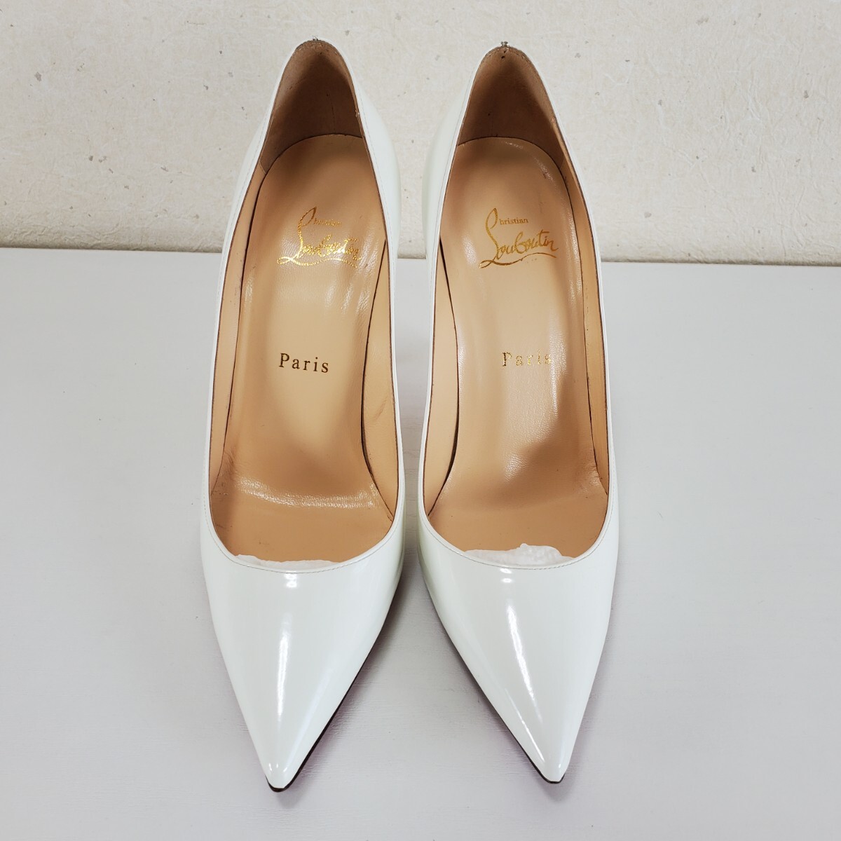 美品 Christian Louboutin クリスチャンルブタン ポインテッド 美品 Christian Louboutin クリスチャンルブタン ポインテッド