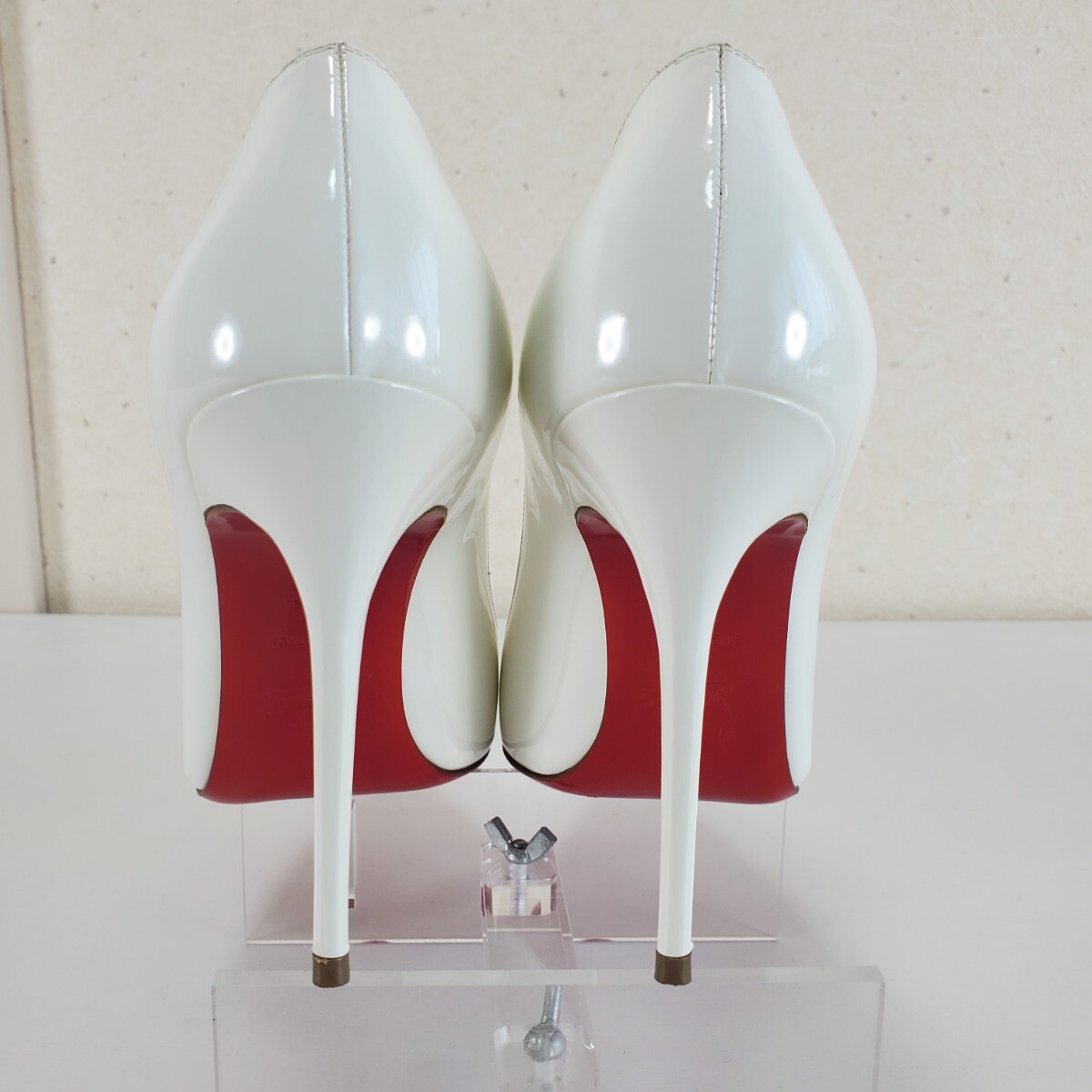 美品 Christian Louboutin クリスチャンルブタン ポインテッド 美品 Christian Louboutin クリスチャンルブタン ポインテッド