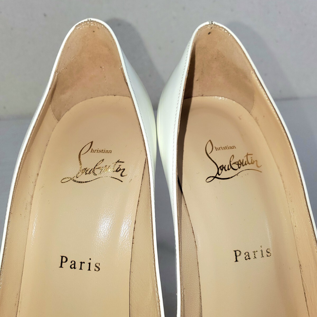 美品 Christian Louboutin クリスチャンルブタン ポインテッド 美品 Christian Louboutin クリスチャンルブタン ポインテッド