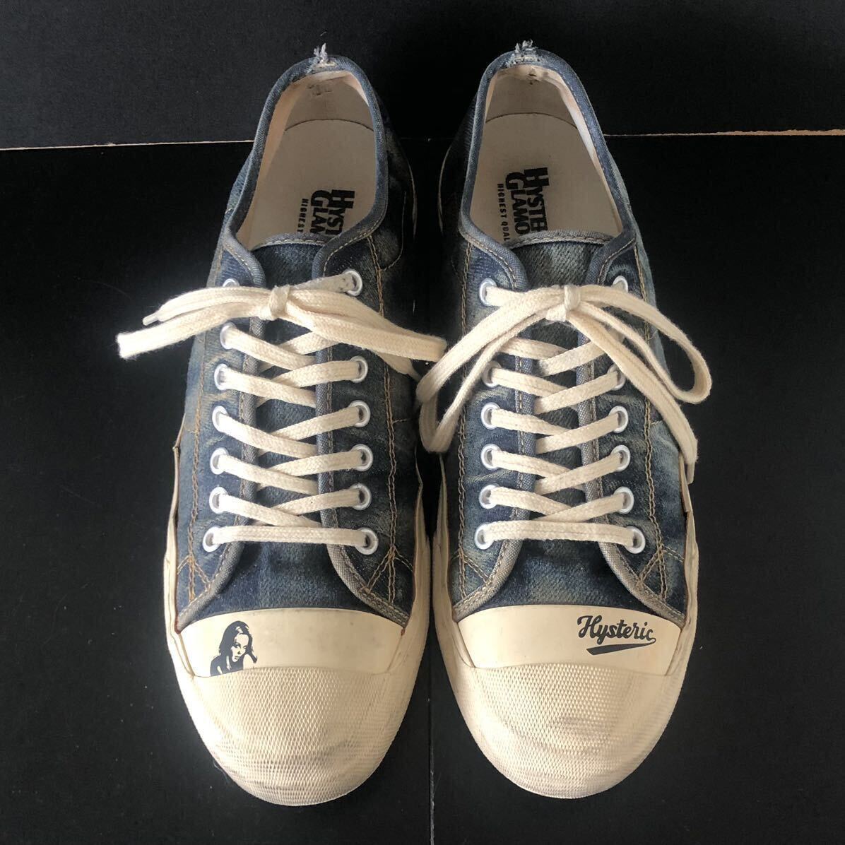 完売デニム TOE pt ローカットスニーカー INDIGO 27cm 完売デニム TOE pt ローカットスニーカー INDIGO 27cm