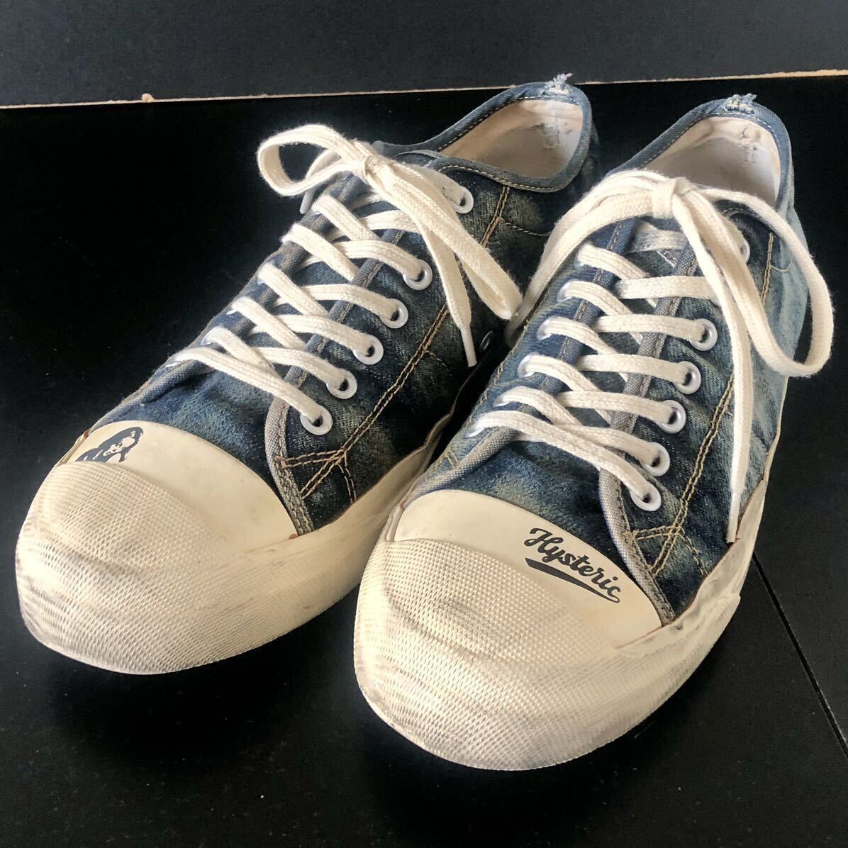 完売デニム TOE pt ローカットスニーカー INDIGO 27cm 完売デニム TOE pt ローカットスニーカー INDIGO 27cm