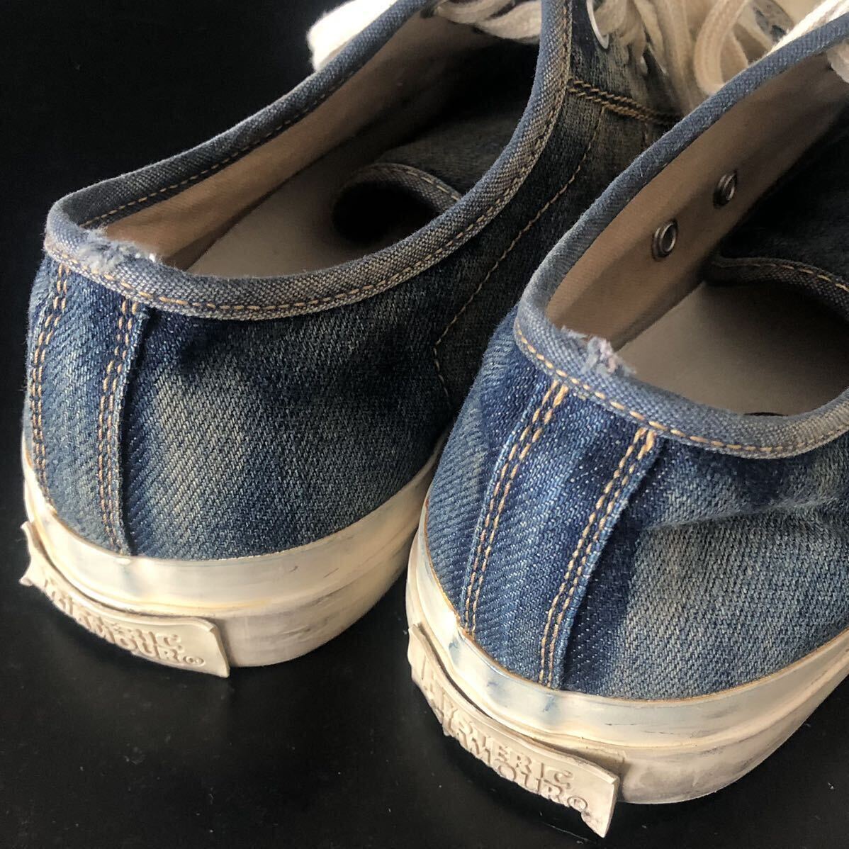 完売デニム TOE pt ローカットスニーカー INDIGO 27cm 完売デニム TOE pt ローカットスニーカー INDIGO 27cm