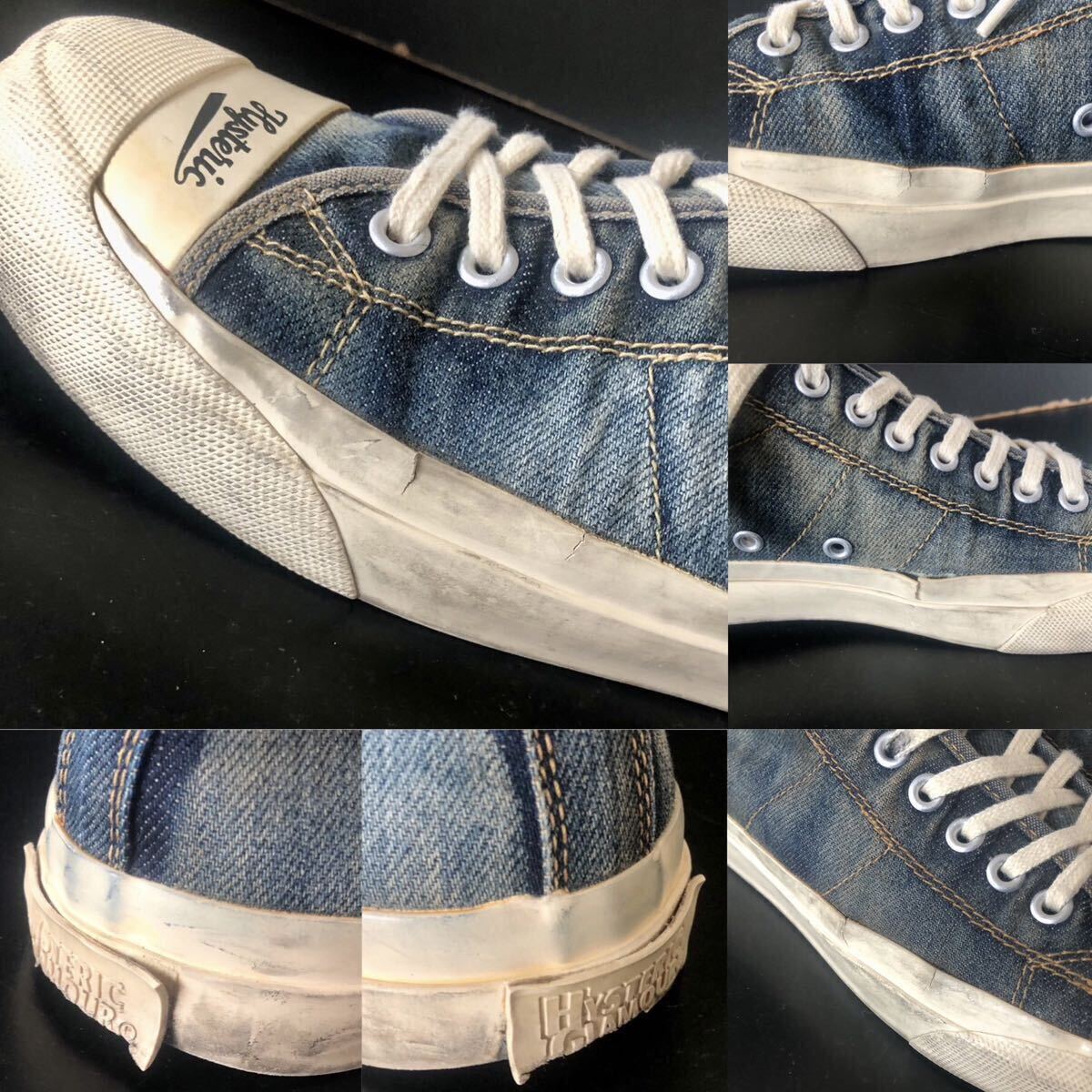 完売デニム TOE pt ローカットスニーカー INDIGO 27cm 完売デニム TOE pt ローカットスニーカー INDIGO 27cm