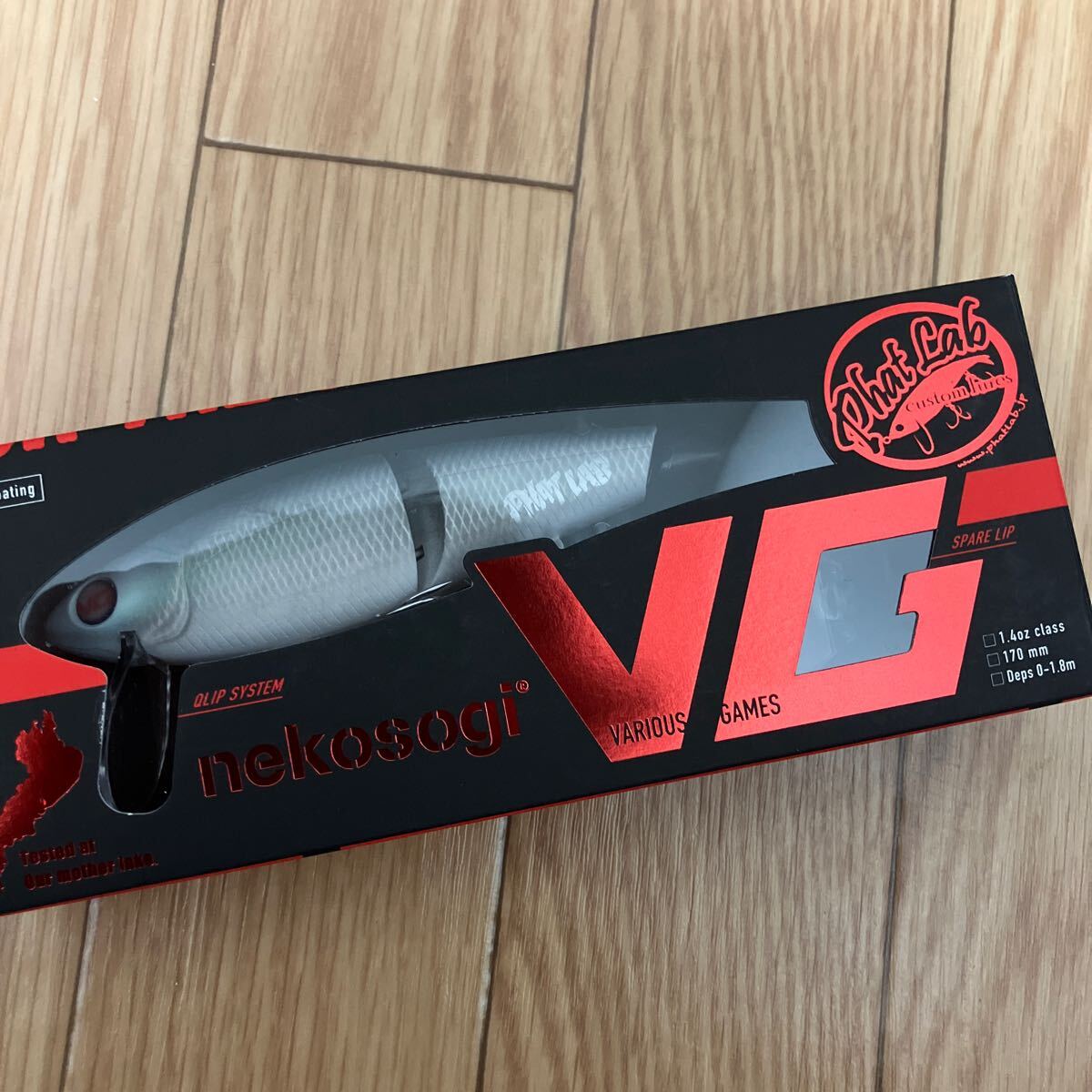 ファットラボ　ネコソギVG nekosogi VG オリカラ　smoking ghost スローフローティングモデル②