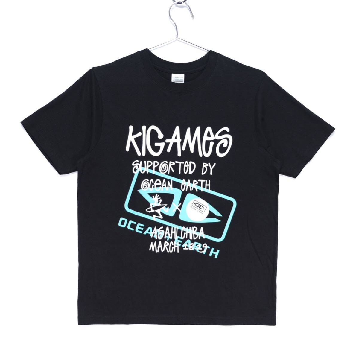 NSA(日本サーフィン連盟) AAランク K.I. SURFING GAMES 2023 Tシャツ/ブラック/Mサイズ